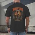 Retro Nak Muay Muay Thai Fighter Thai Boxing Gym Men's Back Print T-Shirt