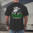 Rock Musical Instrument Band Drummer Drum Kit Men's Back Print T-Shirt Rock Musical Instrument Band Drummer Drum Kit Men's Back Print T-Shirt