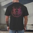 Thai Tattoo Twin Tiger Sak Yant Muay Thai Thailand Graphic Men's Back Print T-Shirt Thai Tattoo Twin Tiger Sak Yant Muay Thai Thailand Graphic Men's Back Print T-Shirt