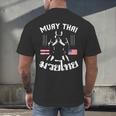 Thailand American Flag Muay Thai Thai Boxing Women Girls Kids Men T-Shirt Men's Back Print T-Shirt Thailand American Flag Muay Thai Thai Boxing Women Girls Kids Men T-Shirt Men's Back Print T-Shirt