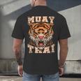 Tiger Asia Ninja Muay Thai Men's Back Print T-Shirt Tiger Asia Ninja Muay Thai Men's Back Print T-Shirt