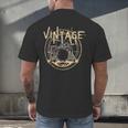Vintage Drum Kit Men's Back Print T-Shirt