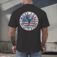 Vintage Muay Thai Karate Boxing Mixed Martial Arts Men's Back Print T-Shirt