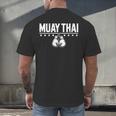 Women's Cute Muay Thai Art For Men Women Kids Muay Thai Lovers Men's Back Print T-Shirt