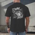 Women's Drum Kit I Destroy Silence Art Men's Back Print T-Shirt Women's Drum Kit I Destroy Silence Art Men's Back Print T-Shirt