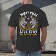 Women's Muay Thai The Art Of 8 Limbs Martial Arts Tigers Men's Back Print T-Shirt