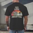 Women's Retro Muay Thai Martial Arts Fighter Graphic Men's Back Print T-Shirt Women's Retro Muay Thai Martial Arts Fighter Graphic Men's Back Print T-Shirt