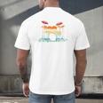 Drum Kit Musical Retro Instrument Musician Men's Back Print T-Shirt Drum Kit Musical Retro Instrument Musician Men's Back Print T-Shirt