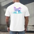 Drum Kit Set Drummer Raglan Baseball Tee Men's Back Print T-Shirt Drum Kit Set Drummer Raglan Baseball Tee Men's Back Print T-Shirt