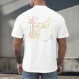 Drum Kit Vintage Look Music Concert Sweatshirt Men's Back Print T-Shirt Drum Kit Vintage Look Music Concert Sweatshirt Men's Back Print T-Shirt