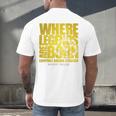 Muay Thai Lumpinee Boxing Stadium Where Legend Born Men's Back Print T-Shirt
