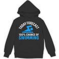 100 Chance Of Swimming Swimmer Swimming Unisex Hoodie, trending gift 100 Chance Of Swimming Swimmer Swimming Unisex Hoodie, trending gift