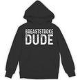 Breaststroke Swimming Dude Distressed Swim Swimmer Pool Unisex Hoodie, trending gift