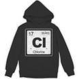 Chlorine Periodic Table Symbol Chemistry Swimming Dive Unisex Hoodie, trending gift Chlorine Periodic Table Symbol Chemistry Swimming Dive Unisex Hoodie, trending gift