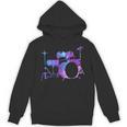 Cool Drum Kit Percussion Vintage Retro Drummer Costume Unisex Hoodie, trending gift Cool Drum Kit Percussion Vintage Retro Drummer Costume Unisex Hoodie, trending gift
