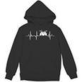 Drum Kit Cardiogram Drum Musician ECG Unisex Hoodie, trending gift