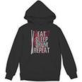 Drummer Eat Sleep Drum Repeat Drum Kit Musician Unisex Hoodie, trending gift Drummer Eat Sleep Drum Repeat Drum Kit Musician Unisex Hoodie, trending gift