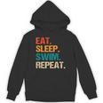 Eat Sleep Swim Repeat Pool Swimmer Water Polo Swimming Unisex Hoodie, trending gift