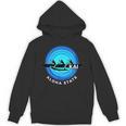 Kai Outrigger Canoe Hawaii Aloha State Paddling Retro Unisex Hoodie, trending gift