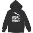 Life Is The Better In The Water Swimming Swimmers Unisex Hoodie, trending gift