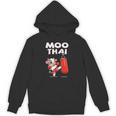Moo Thai Muay Thai Cow Thai Boxing For Kids Muay Thai Unisex Hoodie, trending gift Moo Thai Muay Thai Cow Thai Boxing For Kids Muay Thai Unisex Hoodie, trending gift