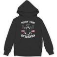 Muay Thai American Flag Martial Arts Thai Boxing Coach Unisex Hoodie, trending gift
