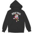 Muay Thai Art For Girls Kids Women Mixed Martial Arts Unisex Hoodie, trending gift