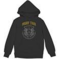 Muay Thai Art Twin Tigers Muay Thai Fighter MMA Martial Arts Unisex Hoodie, trending gift