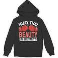 Muay Thai Beauty In Brutality Muay Thai Unisex Hoodie, trending gift Muay Thai Beauty In Brutality Muay Thai Unisex Hoodie, trending gift