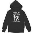 Muay Thai Boxing Kickboxing Your First Lesson Is Free Unisex Hoodie, trending gift