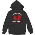 Muay Thai Boxing Teacher Kickboxing Martial Arts Instructor Unisex Hoodie, trending gift