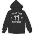 Muay Thai Fight Club Kickboxing Fighters W T-Shirt Unisex Hoodie, trending gift