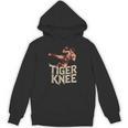 Muay Thai Fighter Tiger Knee Vintage Distressed Badge Unisex Hoodie, trending gift Muay Thai Fighter Tiger Knee Vintage Distressed Badge Unisex Hoodie, trending gift