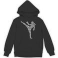 Muay Thai Martial Arts Typography Kickboxer Girls Kickboxing Unisex Hoodie, trending gift
