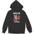 Muay Thai Meow Thai & Thai Boxing Muay Thai Cat Unisex Hoodie, trending gift Muay Thai Meow Thai & Thai Boxing Muay Thai Cat Unisex Hoodie, trending gift