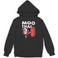 Muay Thai Moo Thai Thai Boxing For Youth Muay Thai Cow Unisex Hoodie, trending gift Muay Thai Moo Thai Thai Boxing For Youth Muay Thai Cow Unisex Hoodie, trending gift
