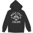 Muay Thai Thailand Vintage Tiger Fighter Training Small Unisex Hoodie, trending gift