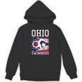 Ohio Flag Swimming Team Swim Swimmer US State Unisex Hoodie, trending gift