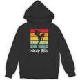 Retro Muay Thai Vintage MMA Martial Arts Thailand Boxing Unisex Hoodie, trending gift