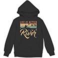 Rowing Canoe Kajak Life Is Better On The River Unisex Hoodie, trending gift Rowing Canoe Kajak Life Is Better On The River Unisex Hoodie, trending gift