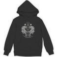 Sak Yant Thai Tattoo Twin Tiger For Muay Thai Fighter Boxing Unisex Hoodie, trending gift