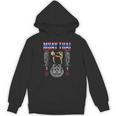 Sawadee Thai Traditional Sak Yant Thai Twin Tiger Muay Thai Unisex Hoodie, trending gift