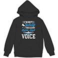 Swim Dad Voice Swimming Dad Of A Swimmer Father Unisex Hoodie, trending gift