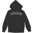 Swimming Athletic Lettering Swimmer Coach Unisex Hoodie, trending gift Swimming Athletic Lettering Swimmer Coach Unisex Hoodie, trending gift