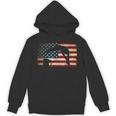 Swimming Swim Team Distressed American Flag USA Swimmer Unisex Hoodie, trending gift