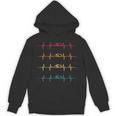 Swimming Swimmer Heartbeat Vintage Men Boys Women Swim Lover Unisex Hoodie, trending gift