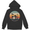 Vintage Drum Kit Silhouette Retro Music Unisex Hoodie, trending gift Vintage Drum Kit Silhouette Retro Music Unisex Hoodie, trending gift