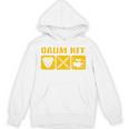 Drum Kit Band Drumming Drumsticks Musical Drums Unisex Hoodie, trending gift Drum Kit Band Drumming Drumsticks Musical Drums Unisex Hoodie, trending gift