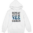 Repeat Yes Swim Coach Swimming Coach Unisex Hoodie, trending gift Repeat Yes Swim Coach Swimming Coach Unisex Hoodie, trending gift