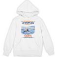 Swimming Never Underestimate A Woman Swim In Her Seventies Unisex Hoodie, trending gift